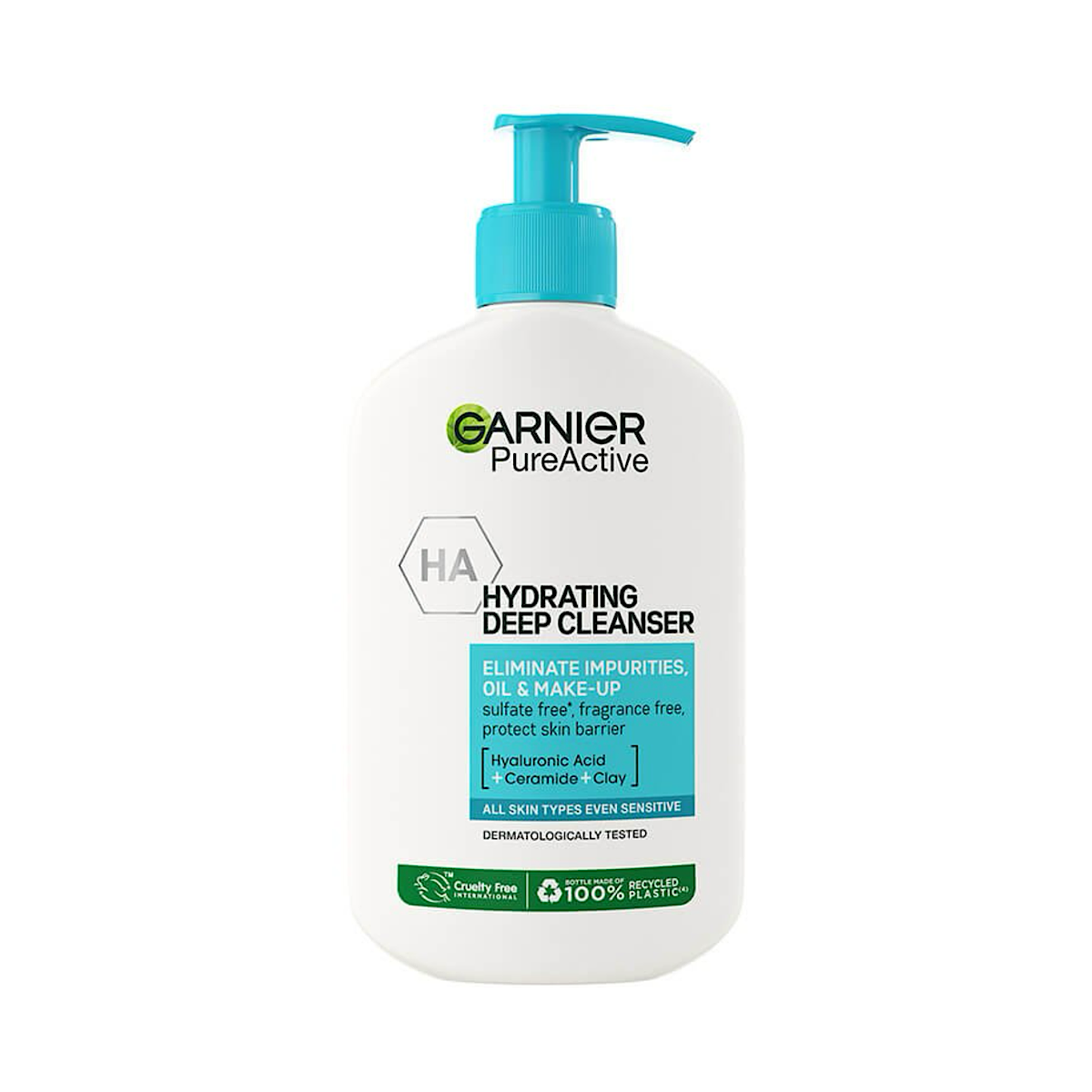 Garnier Pure Active Deep Hydrating Cleanser 250ml
